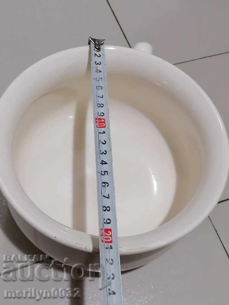 Chorbadzhiysko tsukalo 19th century tsukal, porcelain night pot - 6 Chorbadzhiysko tsukalo 19th century tsukal, porcelain night pot - 6