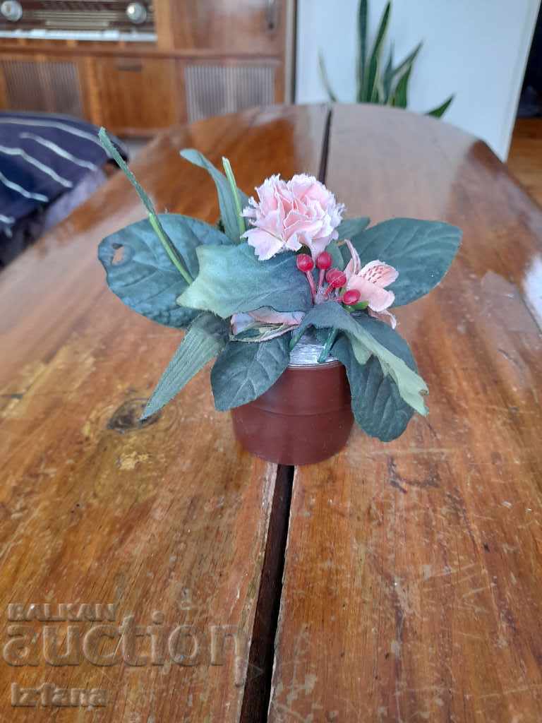Old artificial flower, decoration