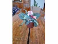 Old artificial flower, decoration