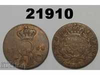 Poland 1 penny 1788 Rare