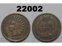 САЩ 1 цент 1907 монета