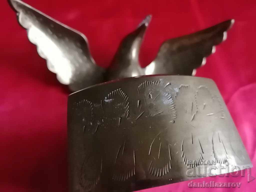 Delivery of Rare Bronze Ashtray with BIRD Statuette Delivery of Rare Bronze Ashtray with BIRD Statuette