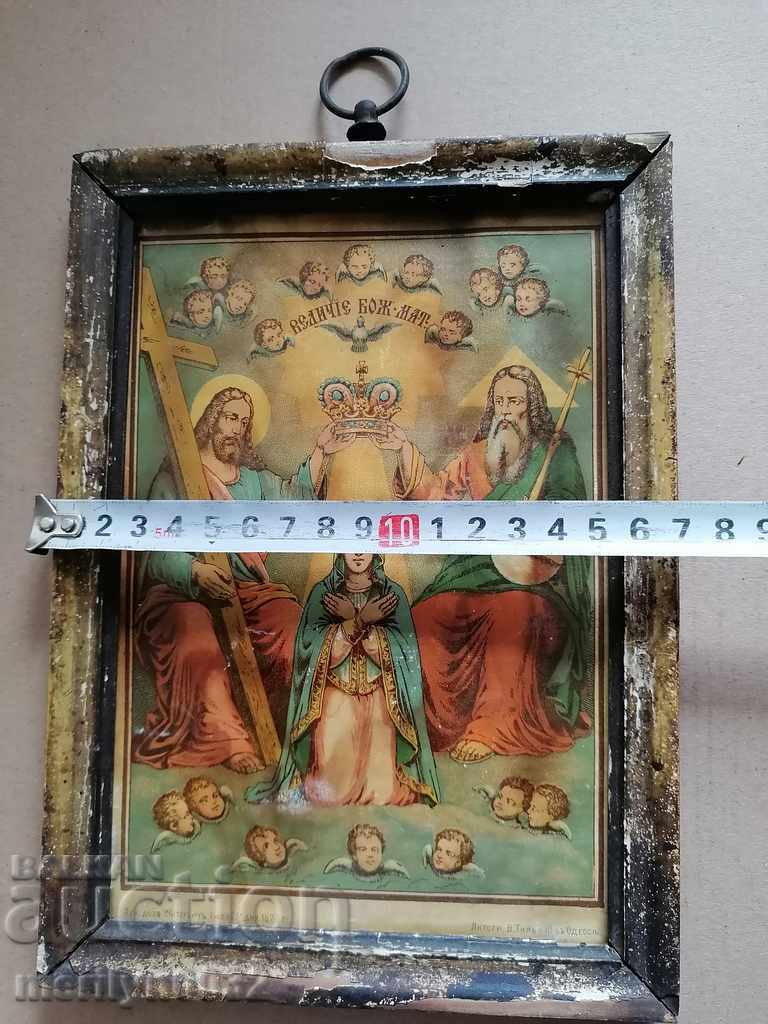 Litografia veche a icoanelor rusești 1879 - 5