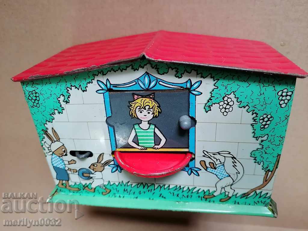 Παιδικός κουμπαράς από τσίγκινο παιχνίδι για αποταμιεύσεις ΕΣΣΔ με τιμή 48.00 BGN | € 24.54 Παιδικός κουμπαράς από τσίγκινο παιχνίδι για αποταμιεύσεις ΕΣΣΔ με τιμή 48.00 BGN | € 24.54