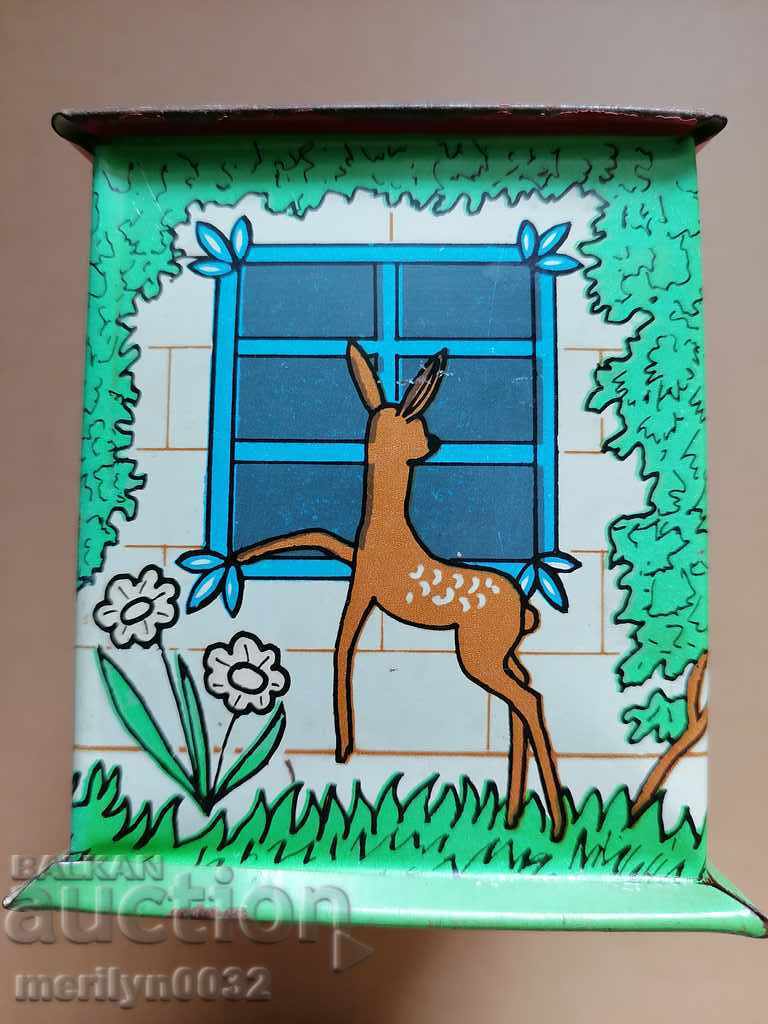 Παράδοση Παιδικός κουμπαράς από τσίγκινο παιχνίδι για αποταμιεύσεις ΕΣΣΔ Παράδοση Παιδικός κουμπαράς από τσίγκινο παιχνίδι για αποταμιεύσεις ΕΣΣΔ