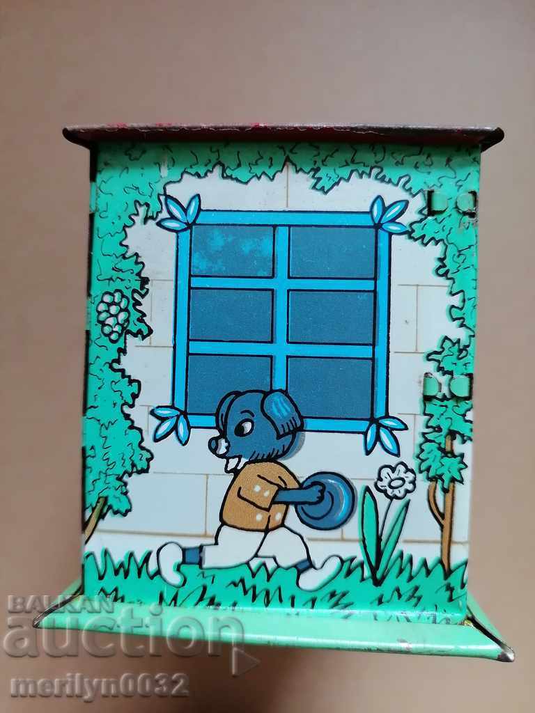 Παιδικός κουμπαράς από τσίγκινο παιχνίδι για αποταμιεύσεις ΕΣΣΔ - 5 Παιδικός κουμπαράς από τσίγκινο παιχνίδι για αποταμιεύσεις ΕΣΣΔ - 5