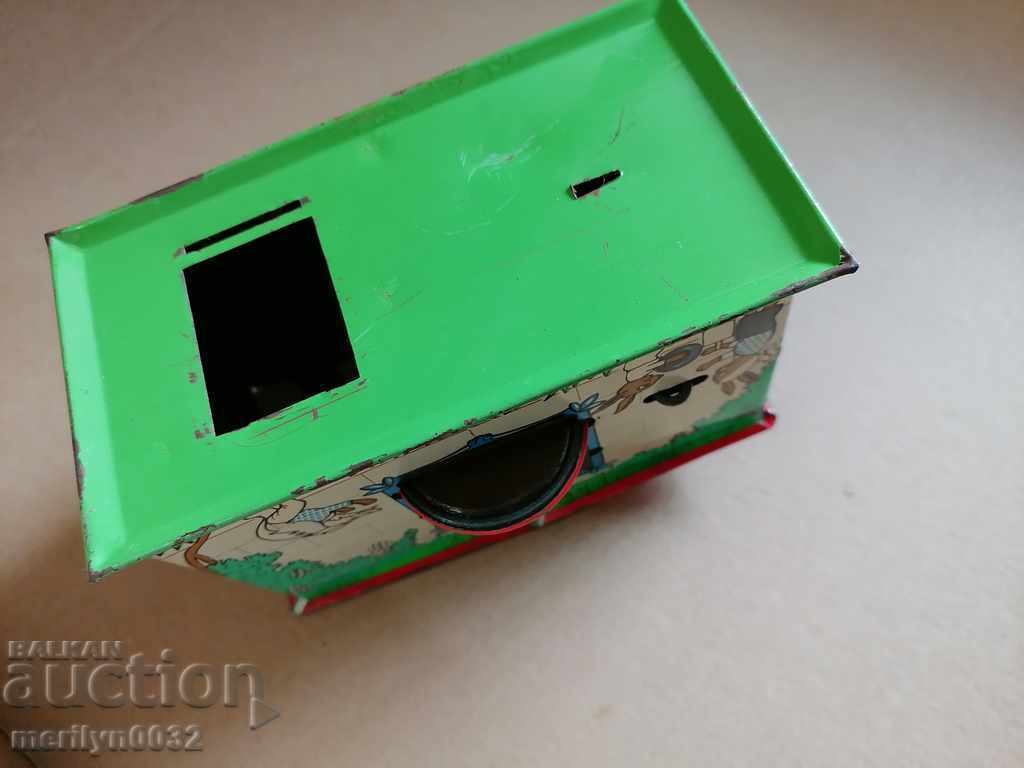 Παιδικός κουμπαράς από τσίγκινο παιχνίδι για αποταμιεύσεις ΕΣΣΔ - 6 Παιδικός κουμπαράς από τσίγκινο παιχνίδι για αποταμιεύσεις ΕΣΣΔ - 6