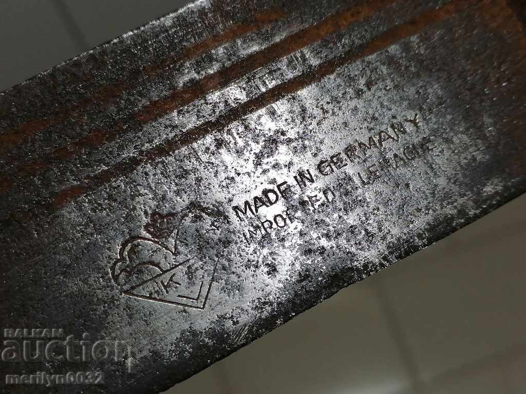 Delivery of Old wrought machete World War II WW2 Wehrmacht Delivery of Old wrought machete World War II WW2 Wehrmacht