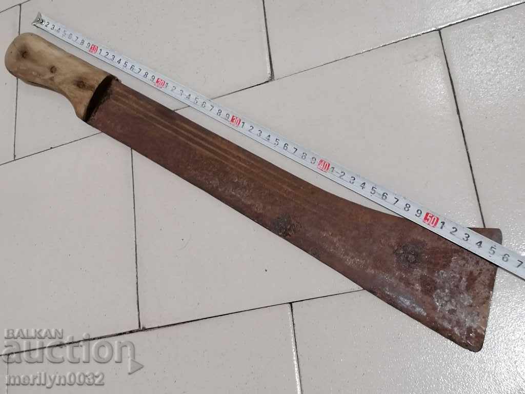 Old wrought machete World War II WW2 Wehrmacht - 5 Old wrought machete World War II WW2 Wehrmacht - 5