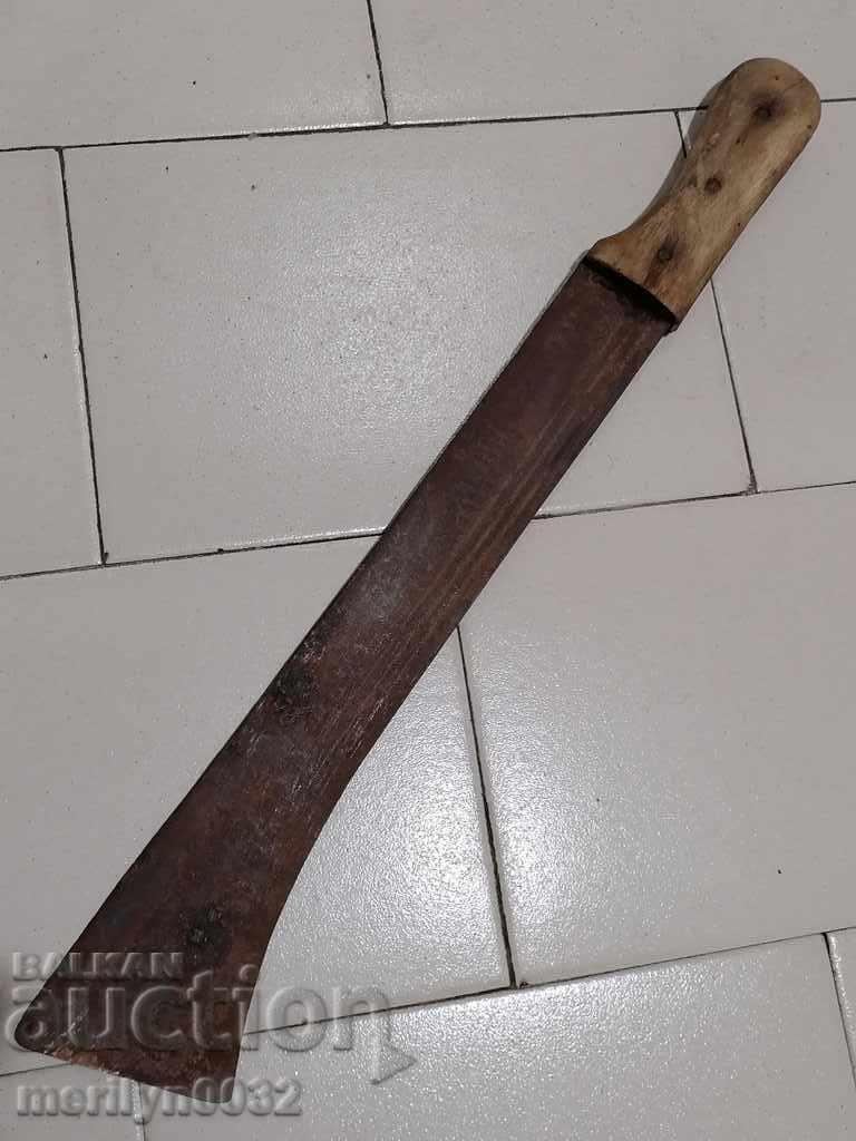 Old wrought machete World War II WW2 Wehrmacht - 7 Old wrought machete World War II WW2 Wehrmacht - 7