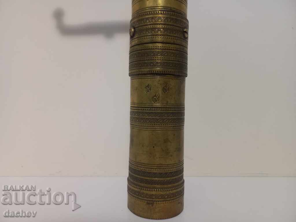 Old Ottoman bronze grinder for coffee grinder tugra TUGRI with price 99.00 BGN | € 50.62