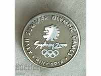 Badge Olympic Games Sydney 2000 αντιπροσωπεία Βουλγαρία BOC