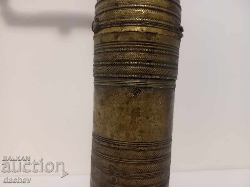 Old Ottoman bronze grinder for coffee grinder with TUGRA with price 79.00 BGN | € 40.39 Old Ottoman bronze grinder for coffee grinder with TUGRA with price 79.00 BGN | € 40.39