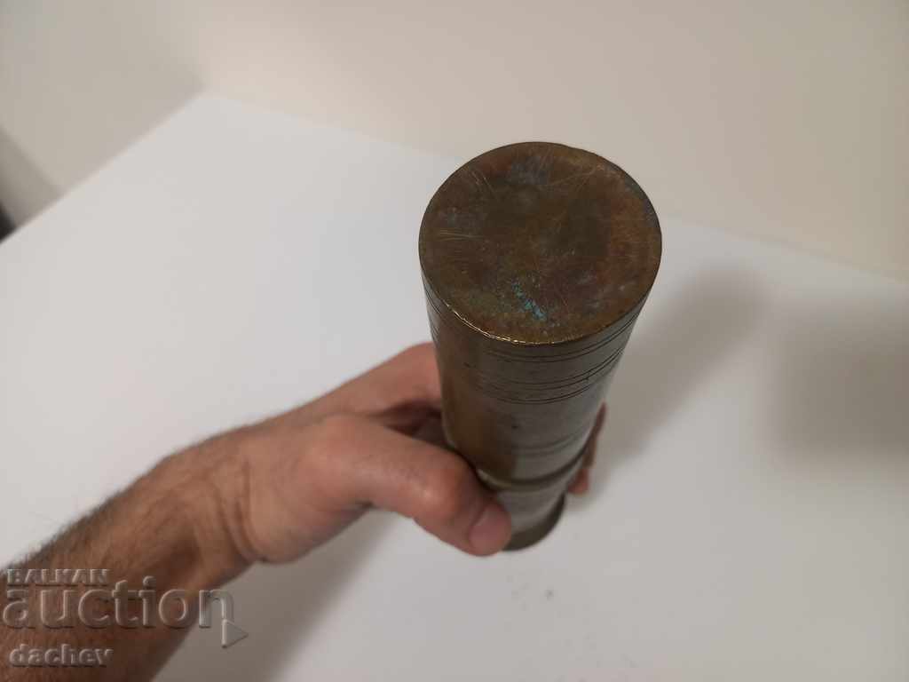 Стара Османска бронзова мелничка за кафе мелница с ТУГРА - 5