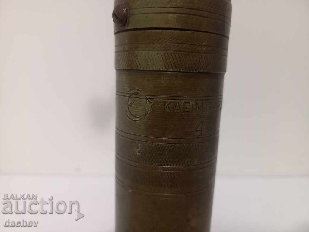 Old Ottoman bronze grinder for coffee grinder with TUGRA with price 79.00 BGN | € 40.39 Old Ottoman bronze grinder for coffee grinder with TUGRA with price 79.00 BGN | € 40.39