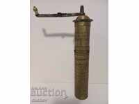 Old Ottoman bronze grinder for coffee grinder with TUGRA