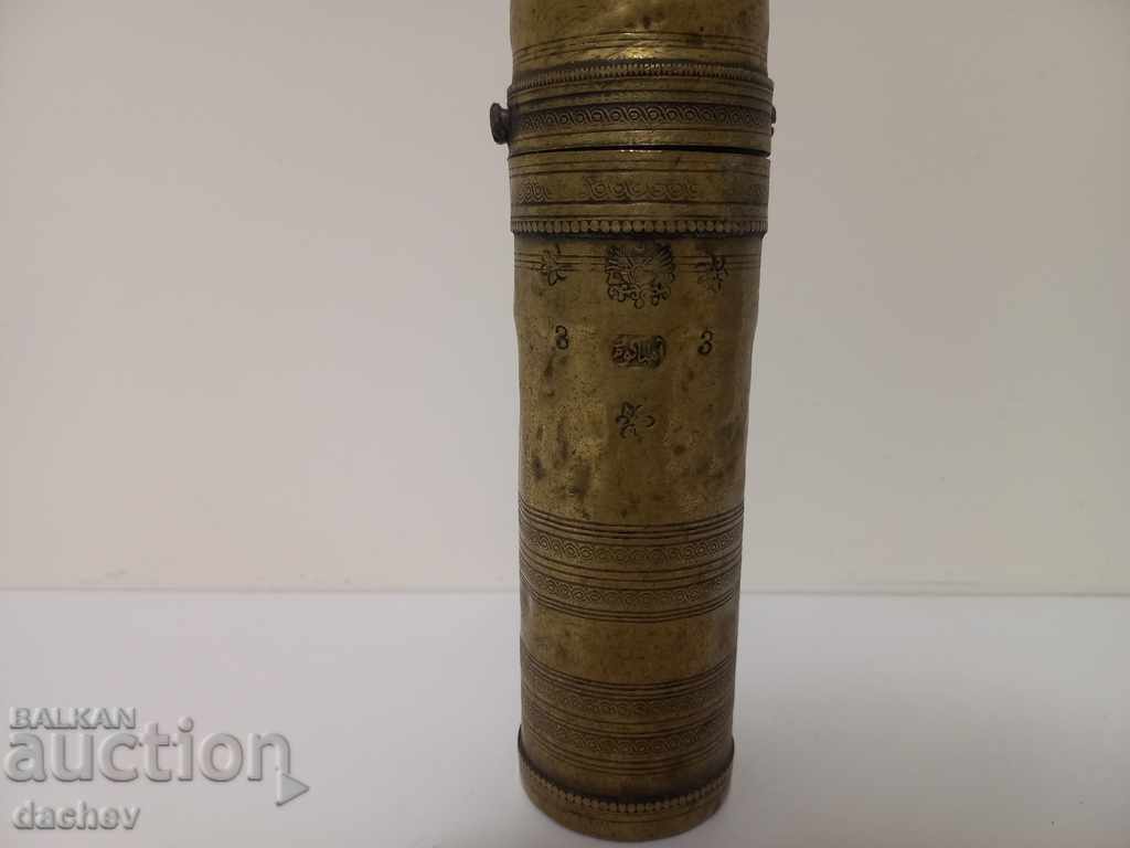 Auction Old Ottoman bronze grinder for coffee grinder tugra TUGRI Auction Old Ottoman bronze grinder for coffee grinder tugra TUGRI