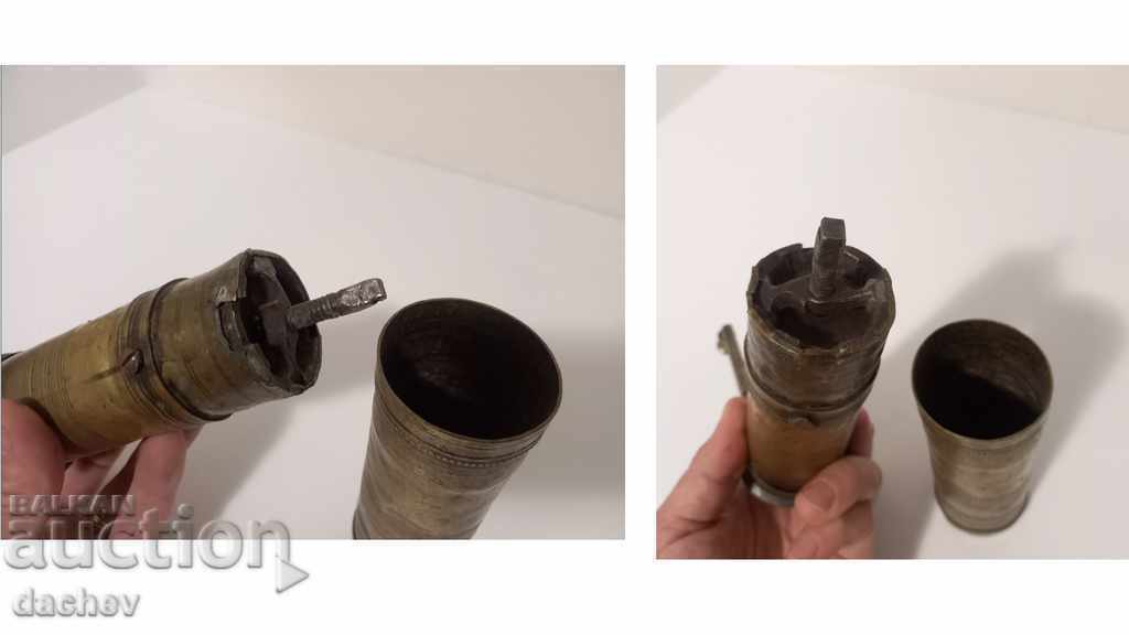 Old Ottoman bronze grinder for coffee grinder tugra TUGRI - 6