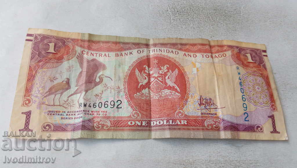 Тринидат и Тобаго 1 долар 2006