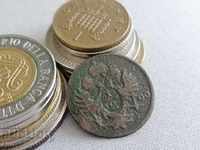 Монета - Австрия - 1/2 (половин) кройцер | 1800г.