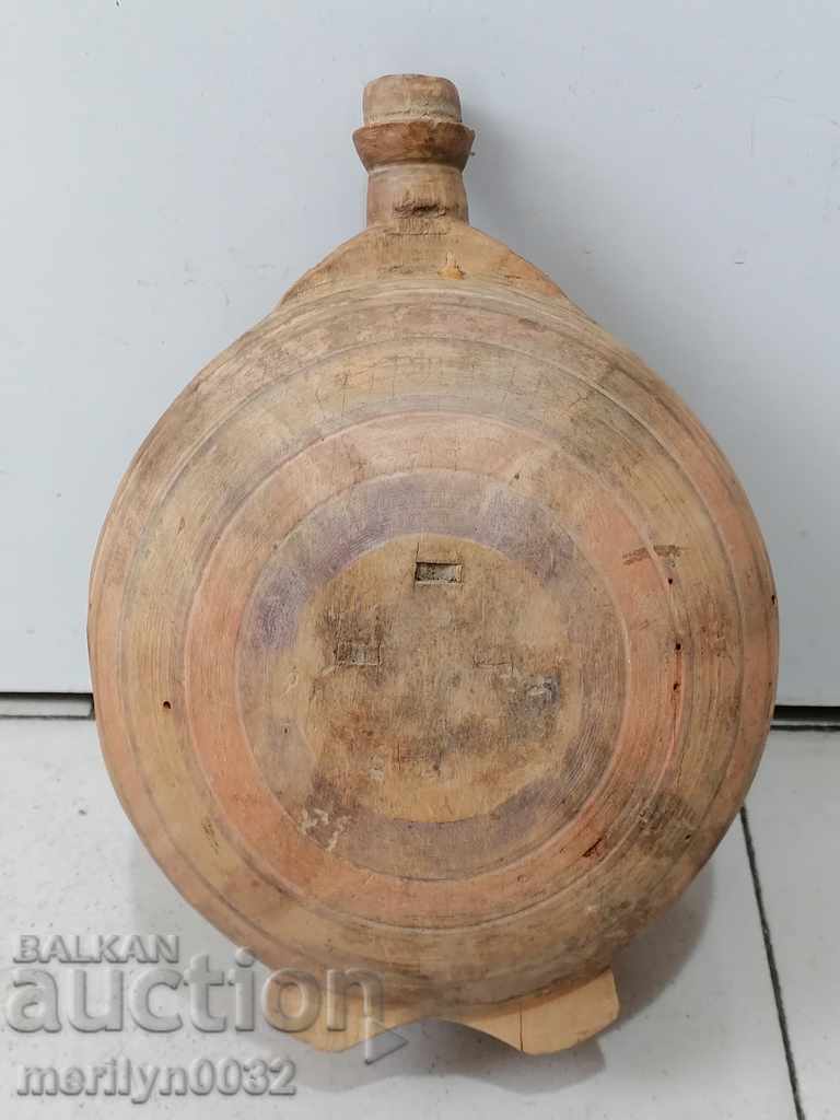 Old wooden vase, wooden bucket, wooden beetle with price 51.00 BGN | € 26.08 Old wooden vase, wooden bucket, wooden beetle with price 51.00 BGN | € 26.08