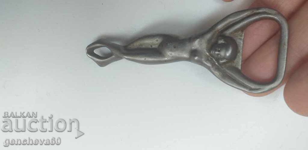Old erotic metal opener with price 15.00 BGN | € 7.67 Old erotic metal opener with price 15.00 BGN | € 7.67