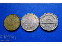 Thailanda: 50 Satang -1980 (1911), 5 Baht - 2005, 2008