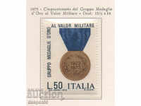 1973. Italia. 50 de ani de la Medalia de aur pentru curaj.