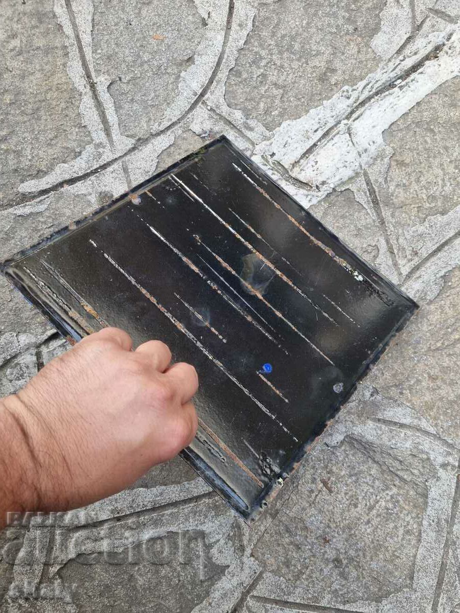 Enamel plate - 5 Enamel plate - 5