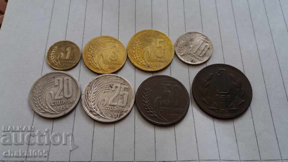 Монети от 1951 до 1960