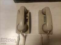 Two old interesting interesting Japanese desktop phones