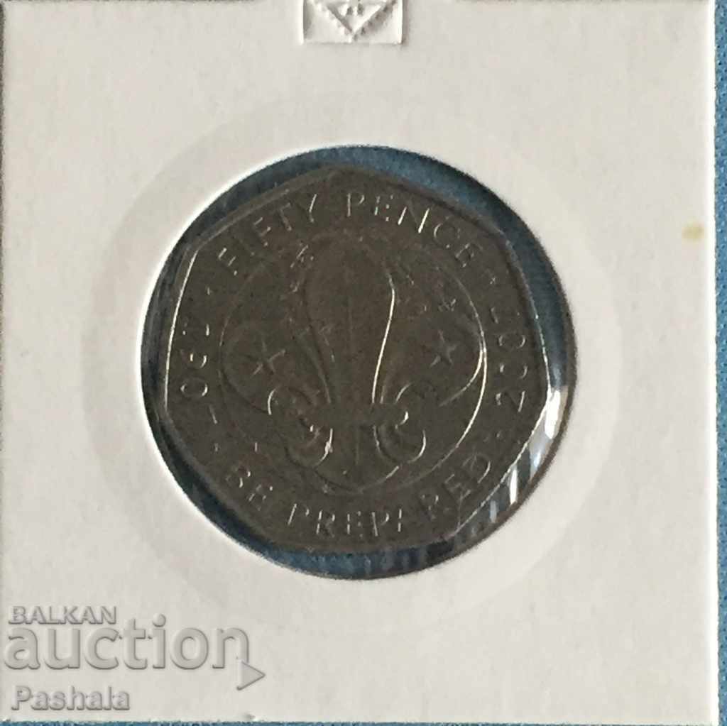 United Kingdom 50 pence 2007