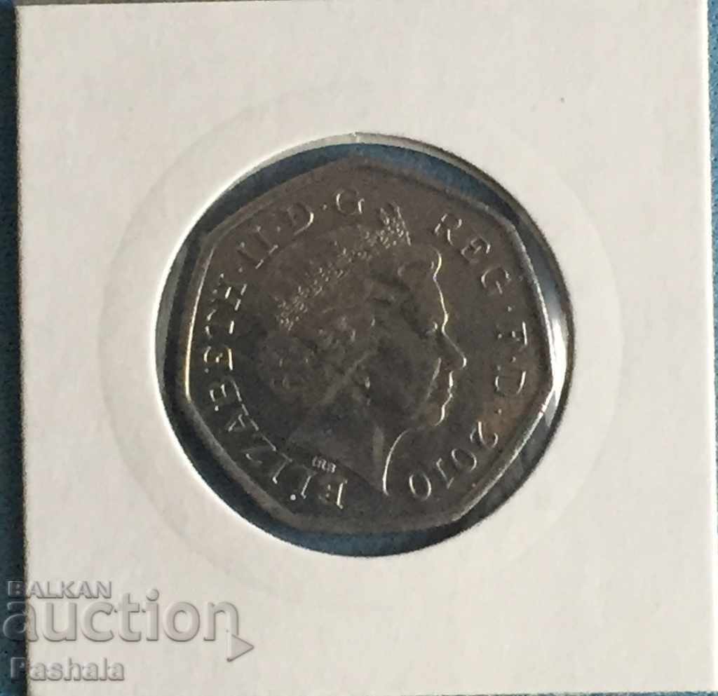 United Kingdom 50 pence 2010 with price 6.00 BGN | € 3.07 United Kingdom 50 pence 2010 with price 6.00 BGN | € 3.07
