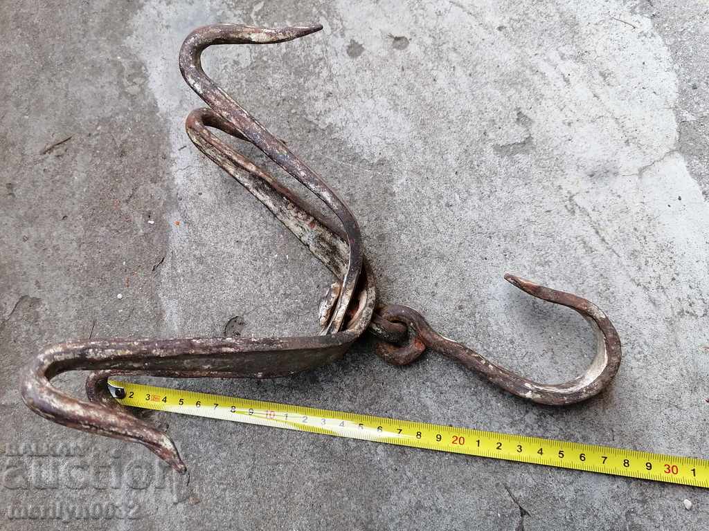 Παράδοση Εκδορά άγκιστρο, άγκιστρο, σφυρήλατο σίδηρο Παράδοση Εκδορά άγκιστρο, άγκιστρο, σφυρήλατο σίδηρο