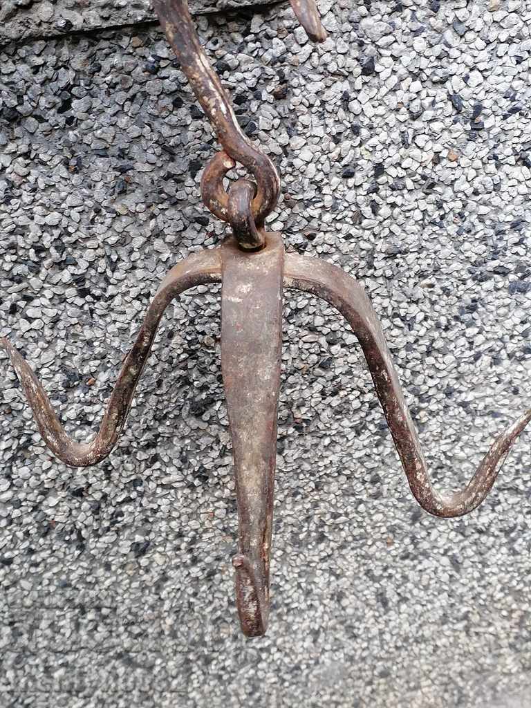 Εκδορά άγκιστρο, άγκιστρο, σφυρήλατο σίδηρο - 7 Εκδορά άγκιστρο, άγκιστρο, σφυρήλατο σίδηρο - 7