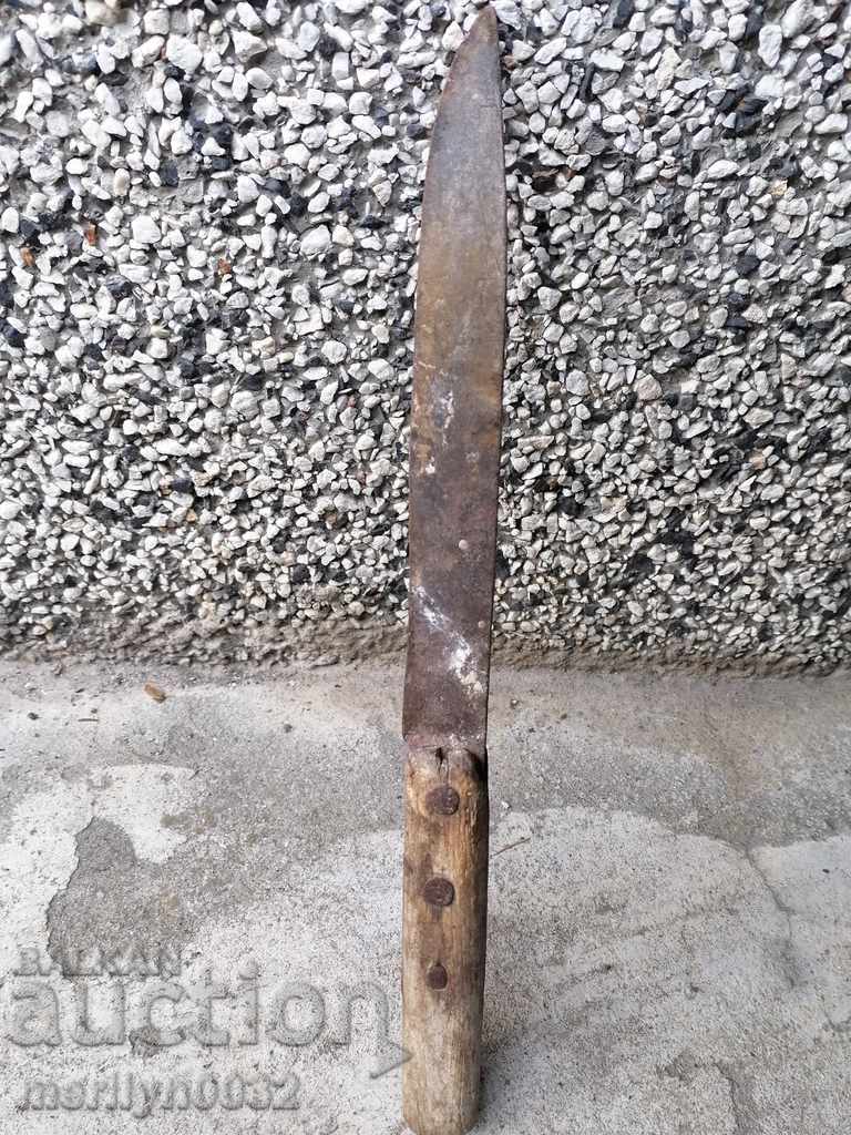 Old hand-forged shepherd's knife kulak dagger - 5 Old hand-forged shepherd's knife kulak dagger - 5