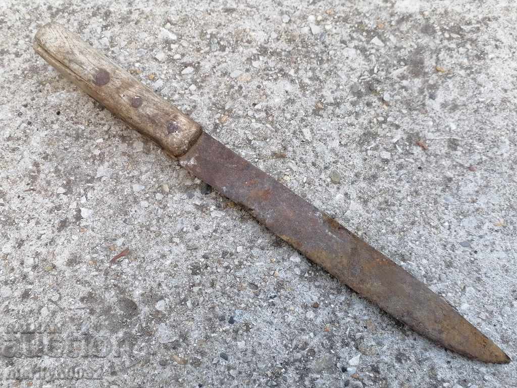 Old hand-forged shepherd's knife kulak dagger Old hand-forged shepherd's knife kulak dagger