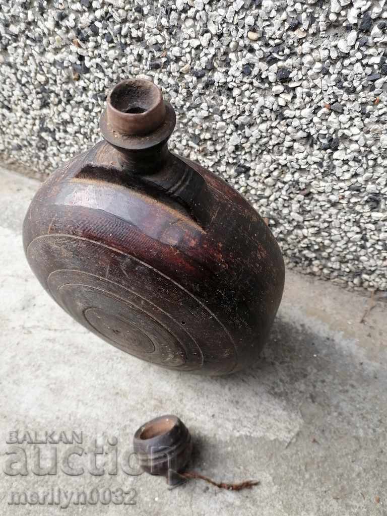 Παλιό ξύλινο δοχείο, βαρέλι, ξύλινο βαρέλι - 7