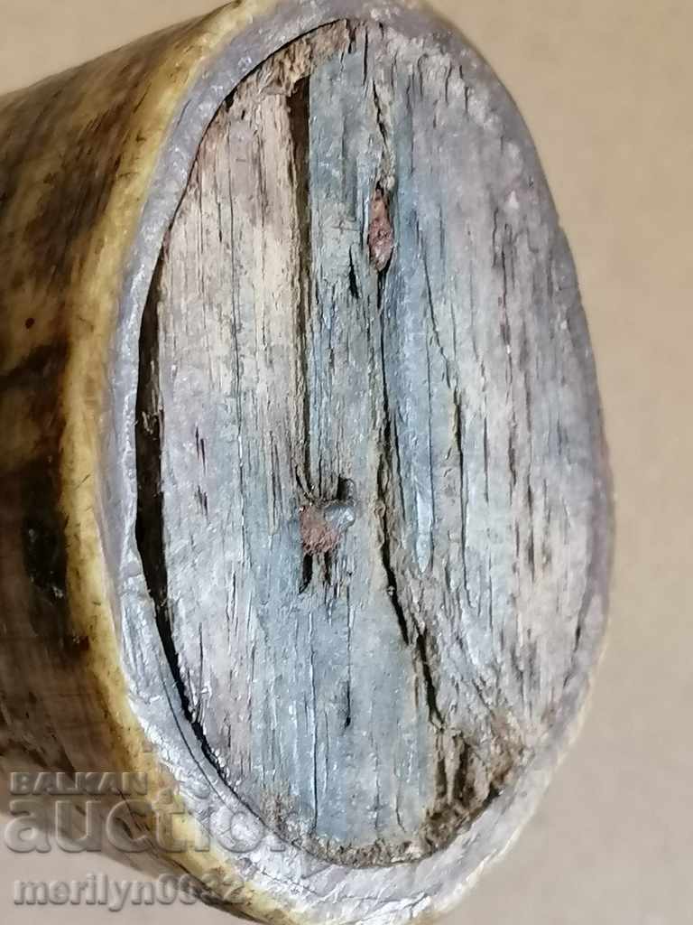 Ancient horned horn powder magazine for a rifle, Pishtov - 5 Ancient horned horn powder magazine for a rifle, Pishtov - 5