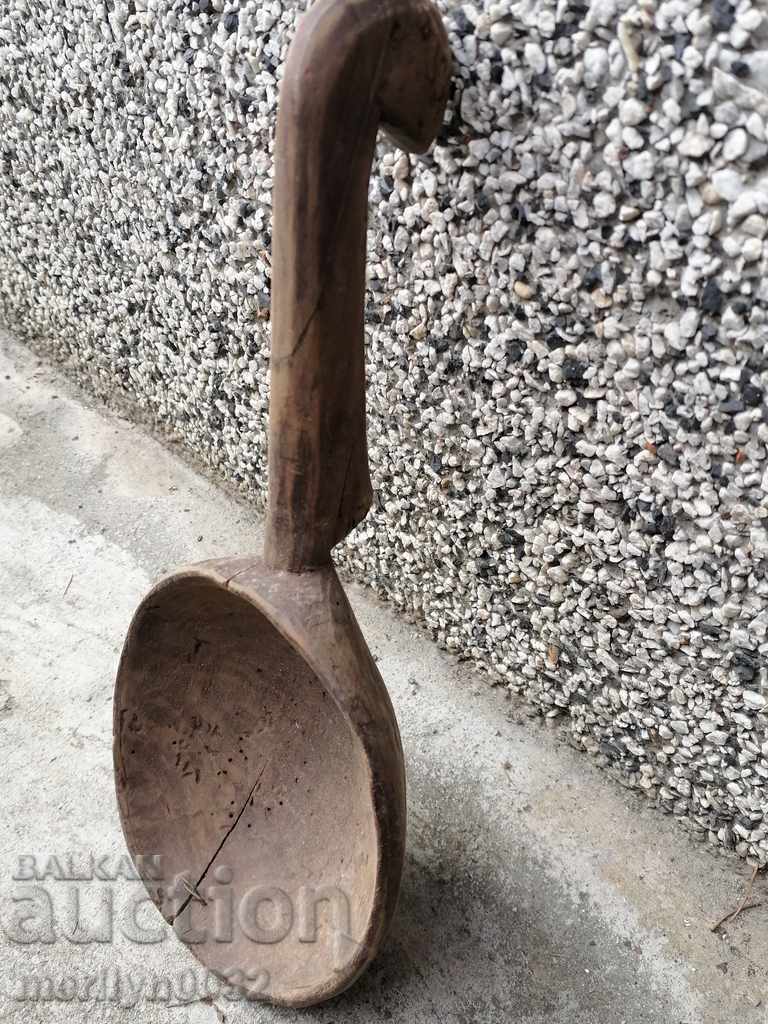 Δημοπρασία Πολλά παλιά ξύλινη κουτάλα, κουτάλα, ξύλινο