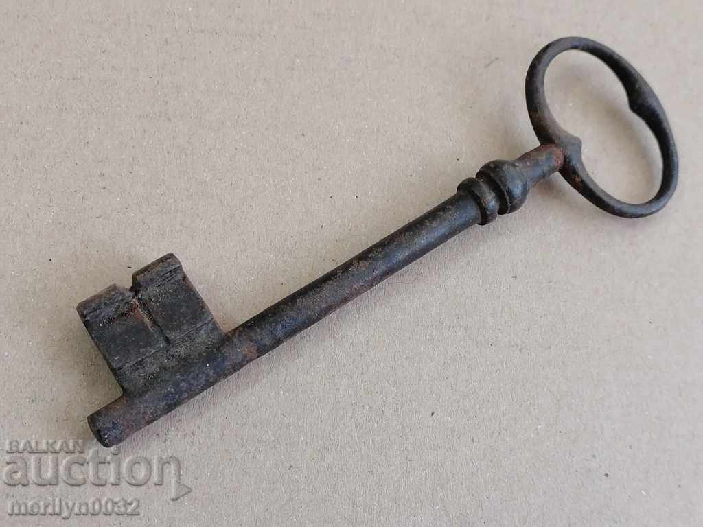 Old wrought key with price 50.00 BGN | € 25.56 Old wrought key with price 50.00 BGN | € 25.56