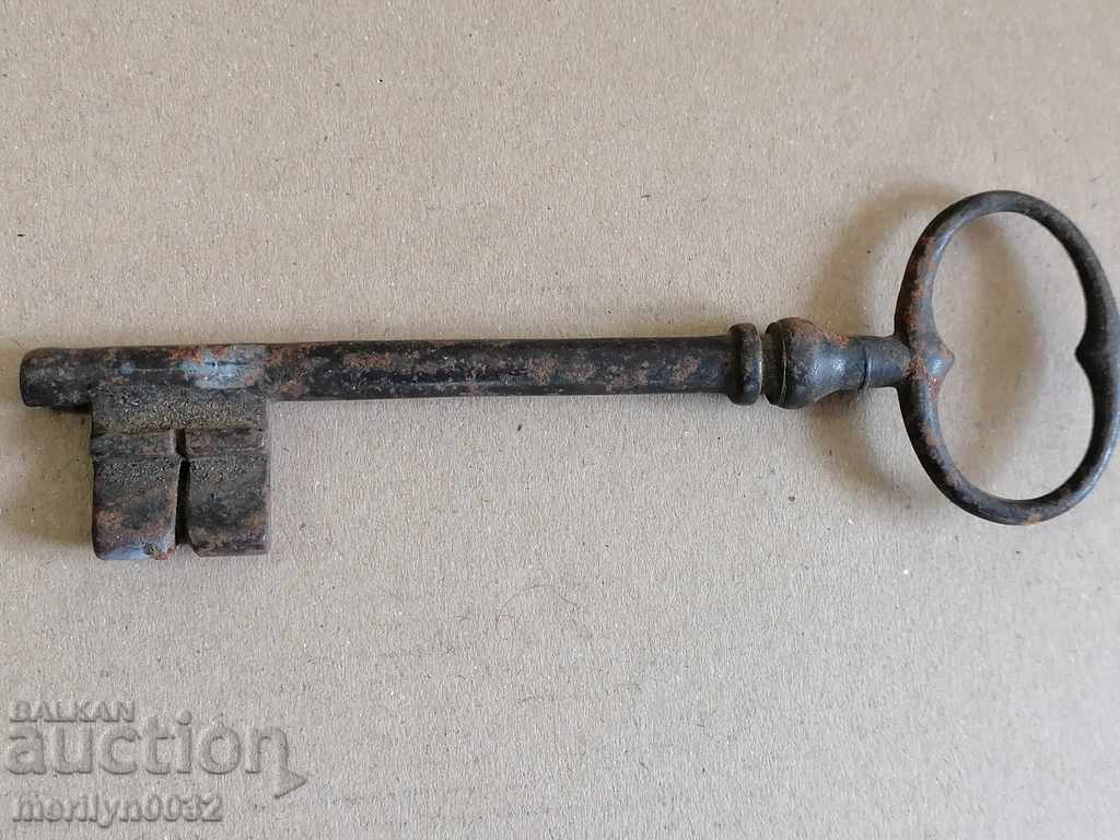 Auction Old wrought key Auction Old wrought key