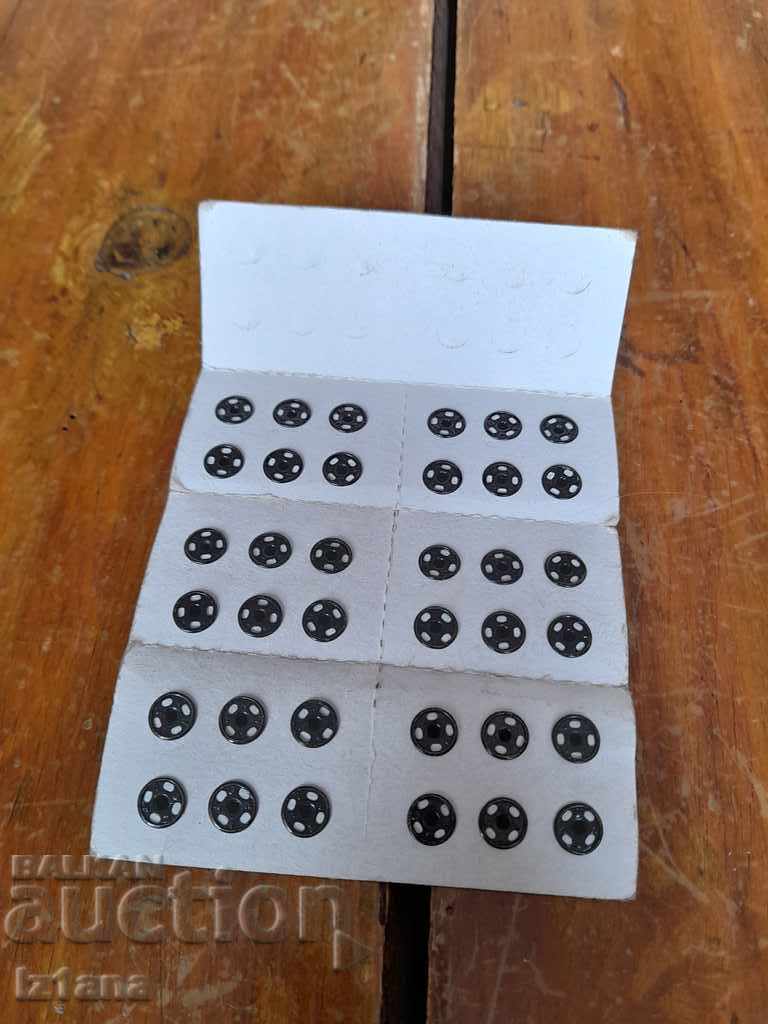 Delivery of Old button, Solidor buttons