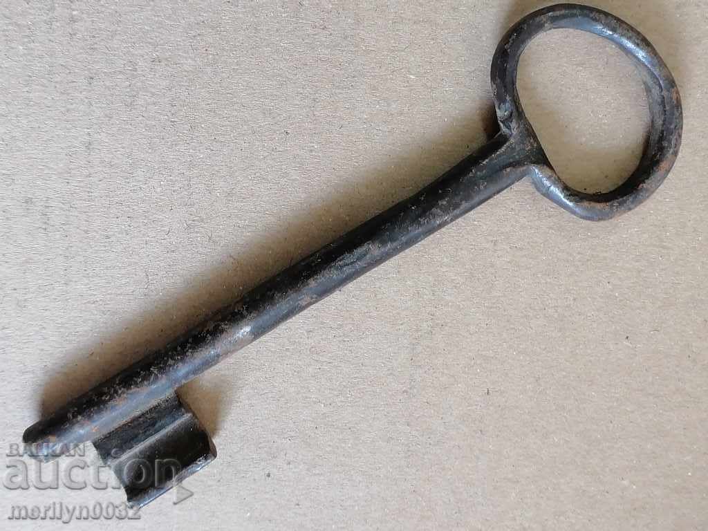 Old wrought key with price 50.00 BGN | € 25.56 Old wrought key with price 50.00 BGN | € 25.56
