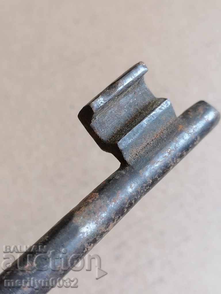Auction Old wrought key Auction Old wrought key