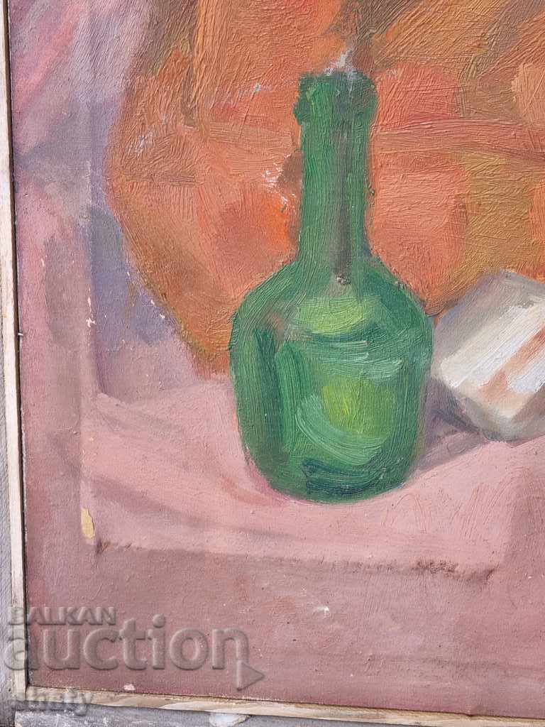 Old oil painting on canvas. with price 55.00 BGN | € 28.12 Old oil painting on canvas. with price 55.00 BGN | € 28.12