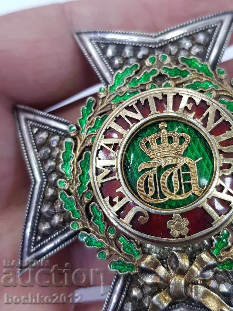 Auction Rare Order of the Grand Officer Star of Luxembourg in the 20th century Auction Rare Order of the Grand Officer Star of Luxembourg in the 20th century
