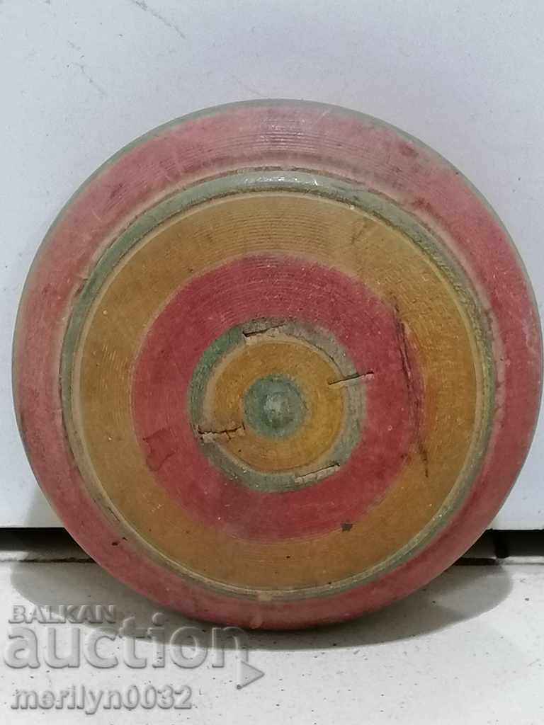 Wooden bowl bowl with lid, bowl wooden primitive - 6 Wooden bowl bowl with lid, bowl wooden primitive - 6