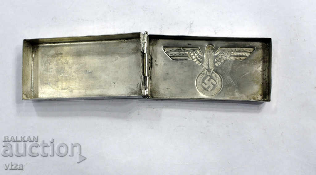 Auction  German, box, cartridges, pistol