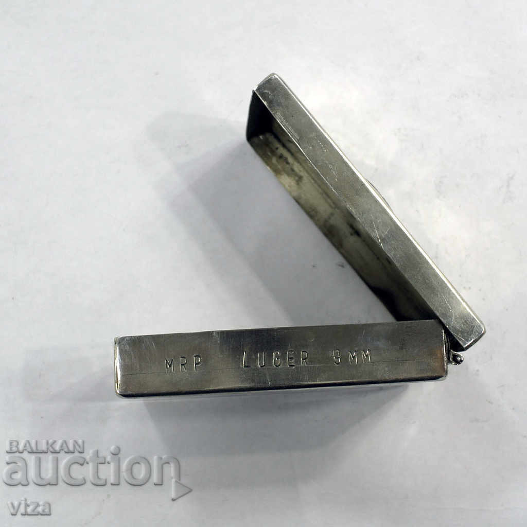 Delivery of German, box, cartridges, pistol